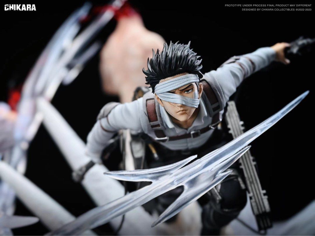 Levi Ackermann Zeke Yeager GK Figure Chikara Studio Attack on Titan