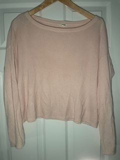 Light pink knit sweater