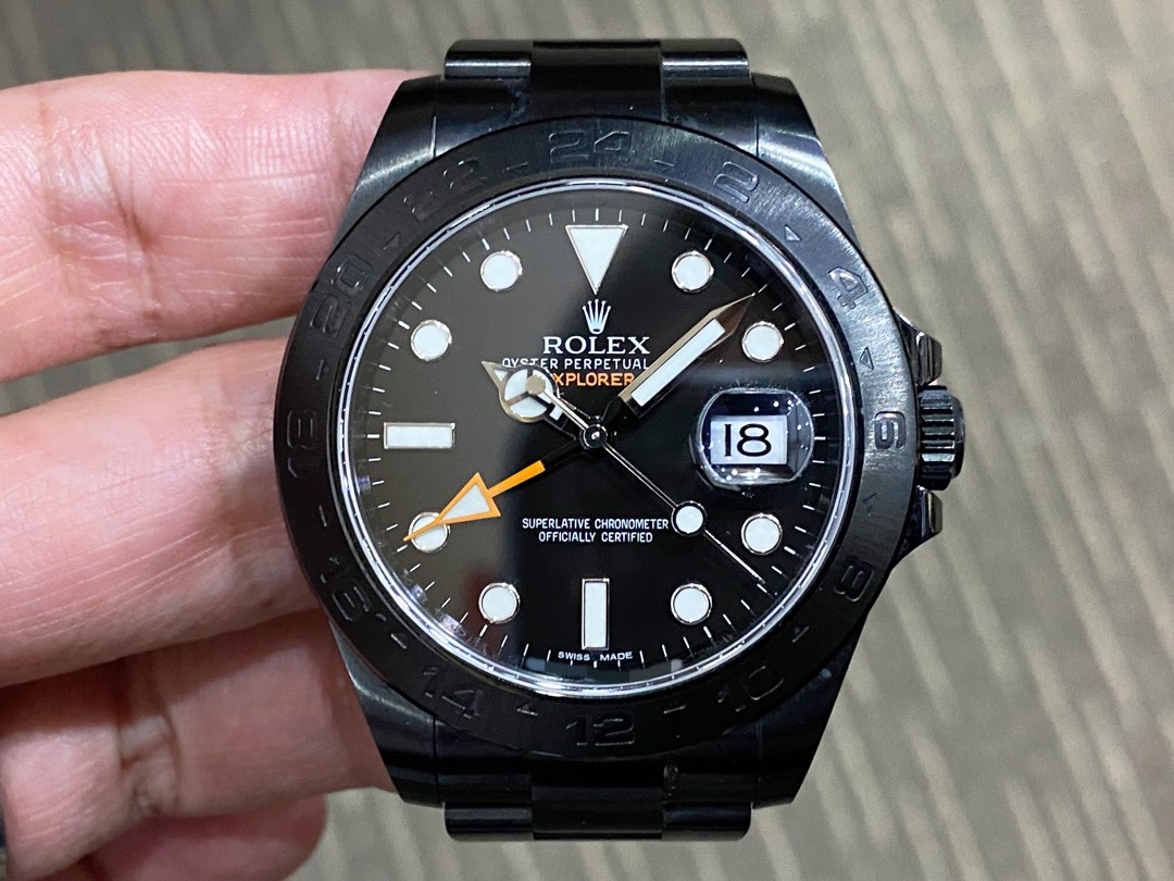 Rolex explorer ii dlc store