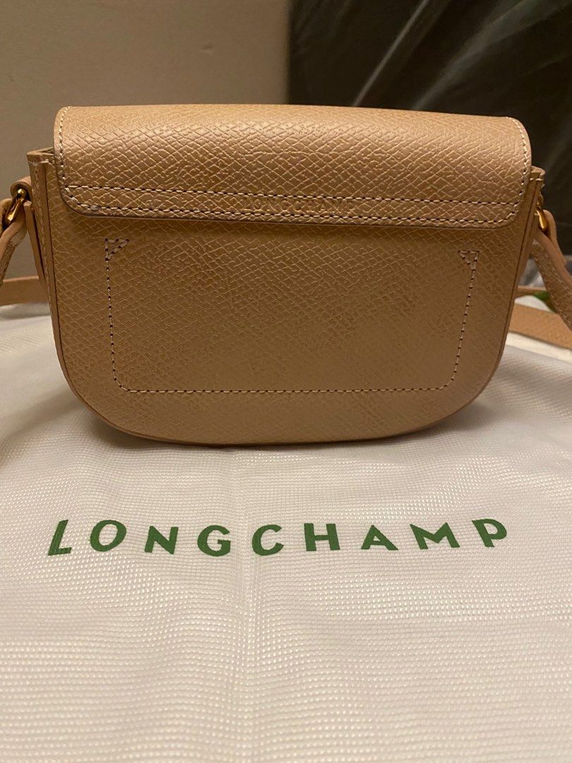 LONGCHAMP XS EPURE CROSSBODY BAG IN BROWN, REVIEW, WHAT FITS INSIDE