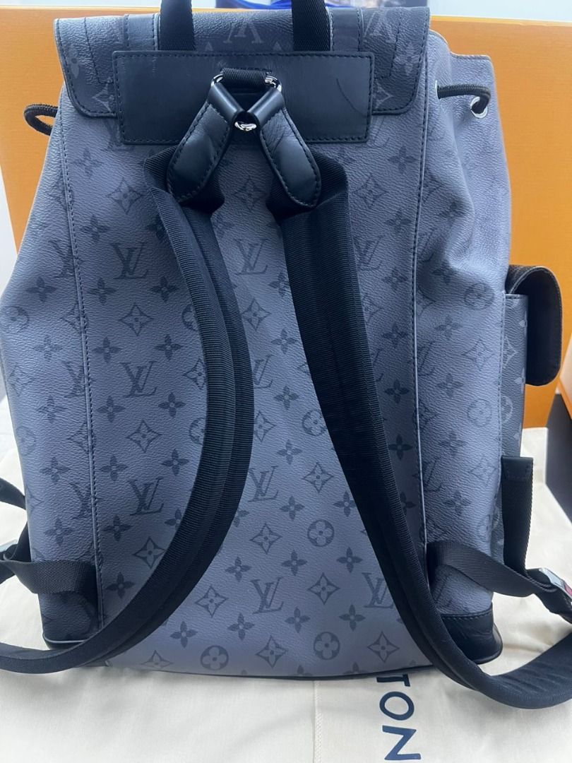 Louis Vuitton M45419 Christopher MM Monogram Eclipse & Reverse, Luxury,  Bags & Wallets on Carousell