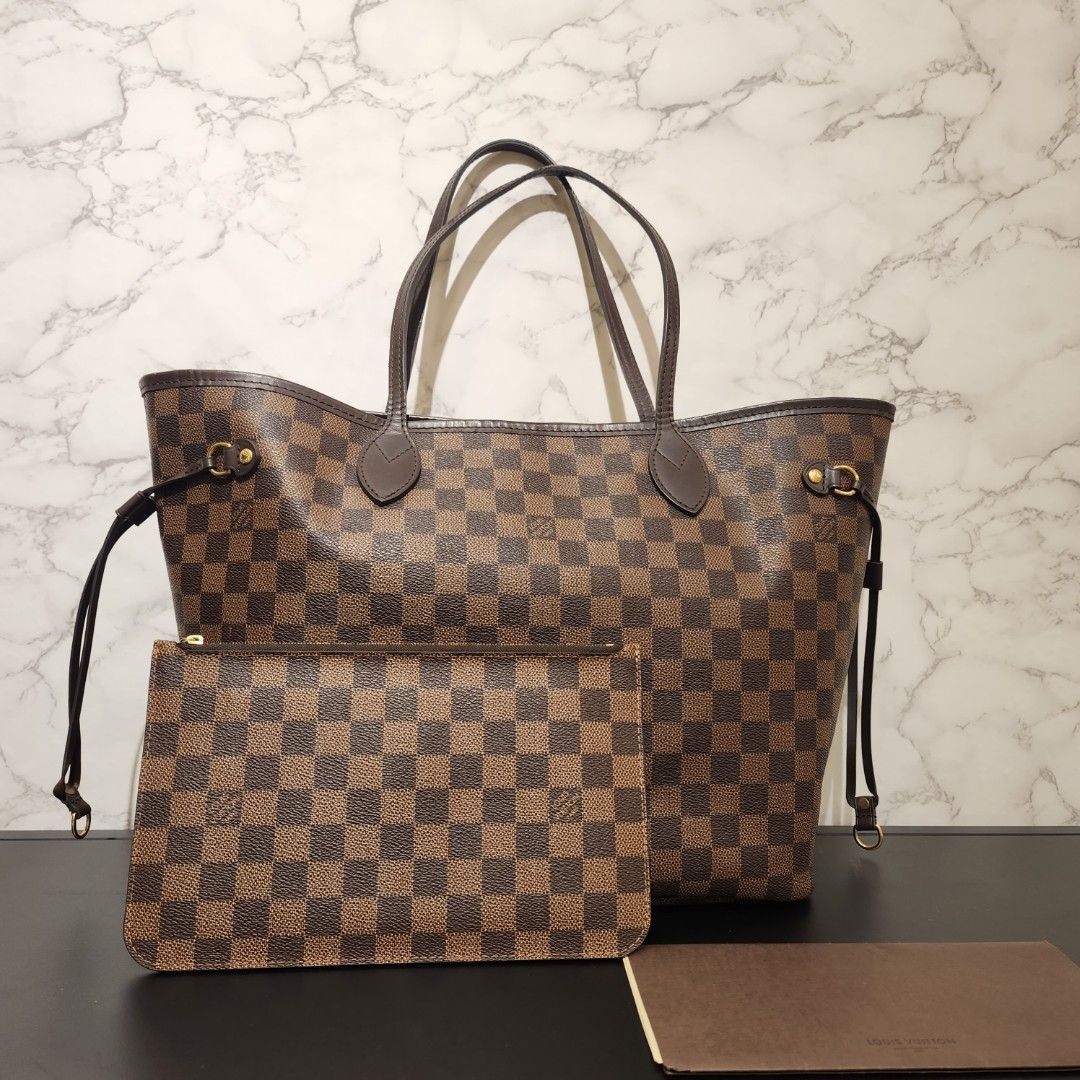 LV Neverfull Embossed, Women's Fashion, Bags & Wallets, Purses & Pouches on  Carousell