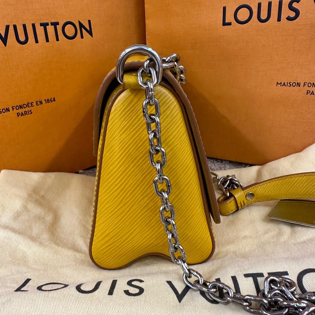 LV Twist PM, Yellow, Luxury, Bags & Wallets on Carousell