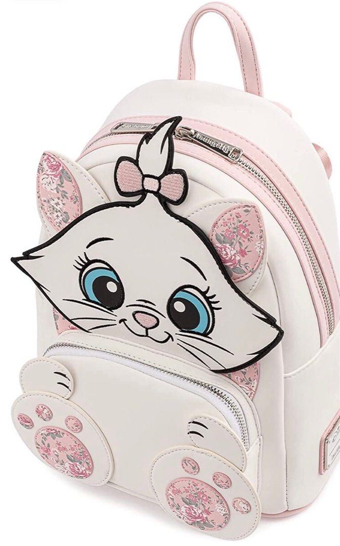 Loungefly Disney Marie Aristocats Because I'm A Lady Keychain