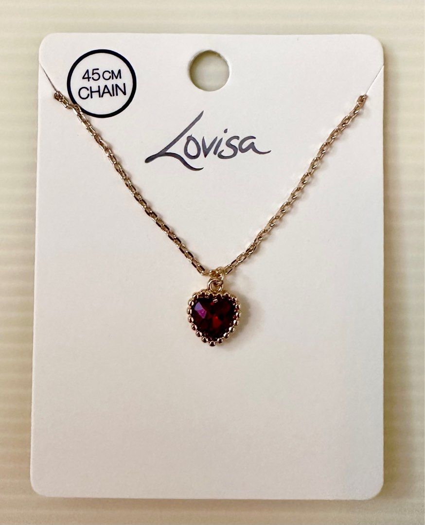 Lovisa Red Necklace - ShopperBoard