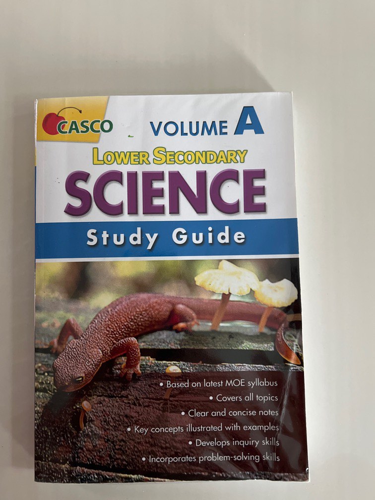 Lower secondary science study guide volume A, Hobbies & Toys, Books ...