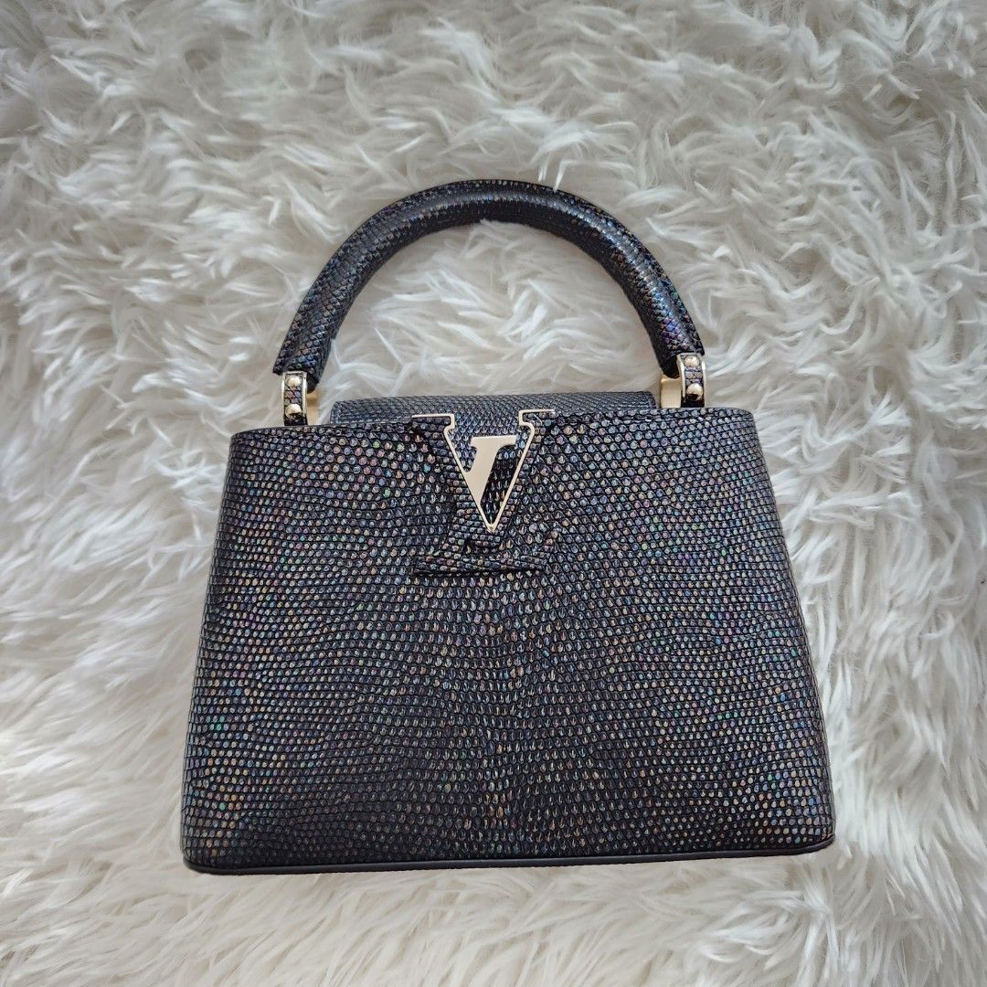 Lv Capuccines Lizard ombré, Luxury, Bags & Wallets on Carousell