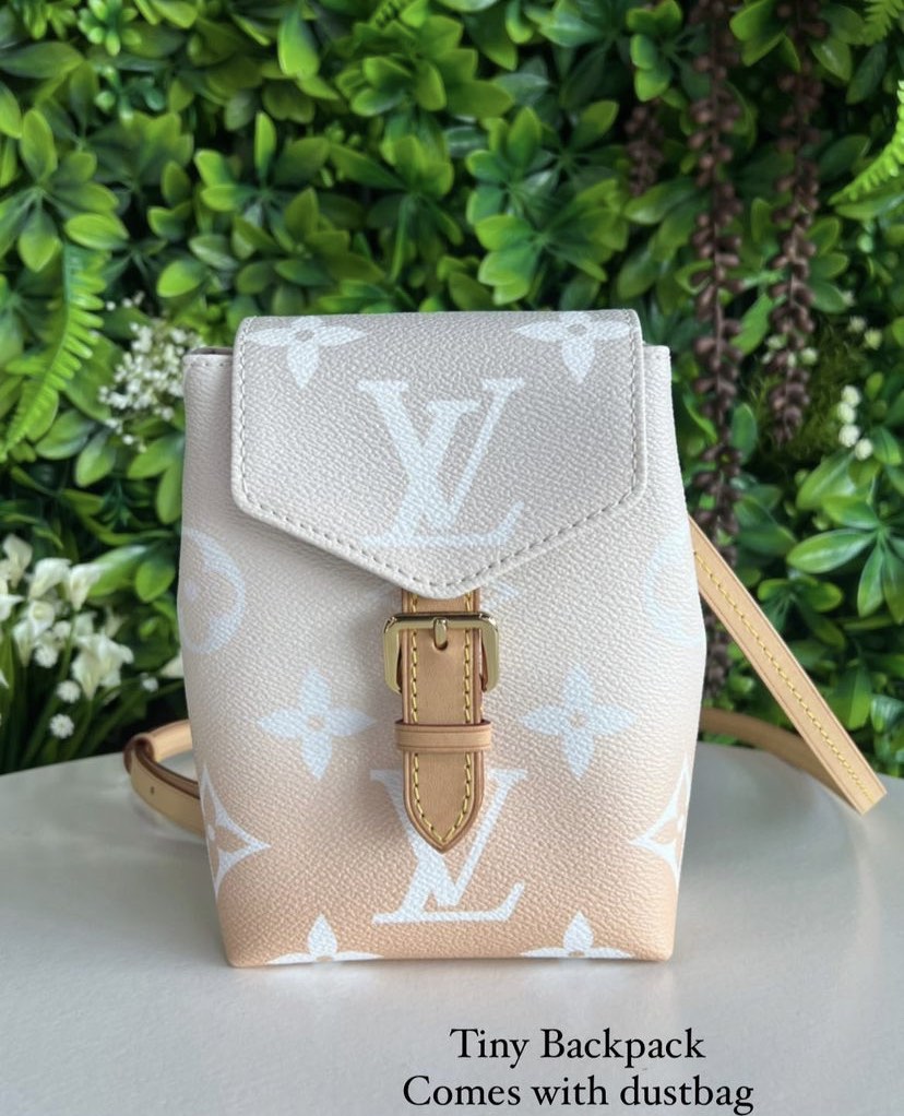 Lv tiny backpack, Women's Fashion, Bags & Wallets, Backpacks on Carousell