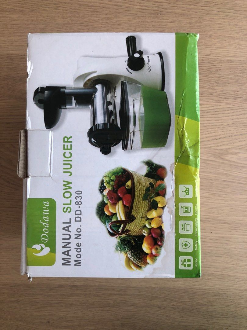 Manual slow juicer, Kitchen & Appliances di Carousell
