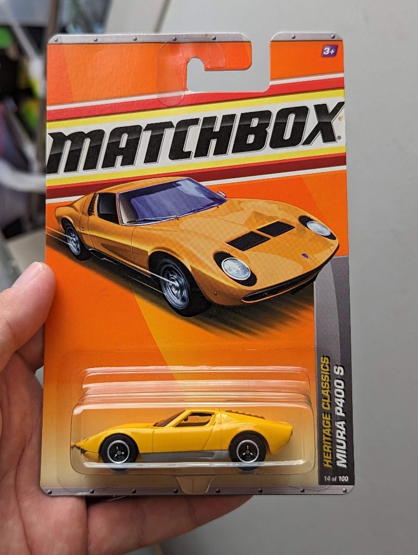 Matchbox Lamborghini Miura P400 S, Hobbies & Toys, Toys & Games on Carousell