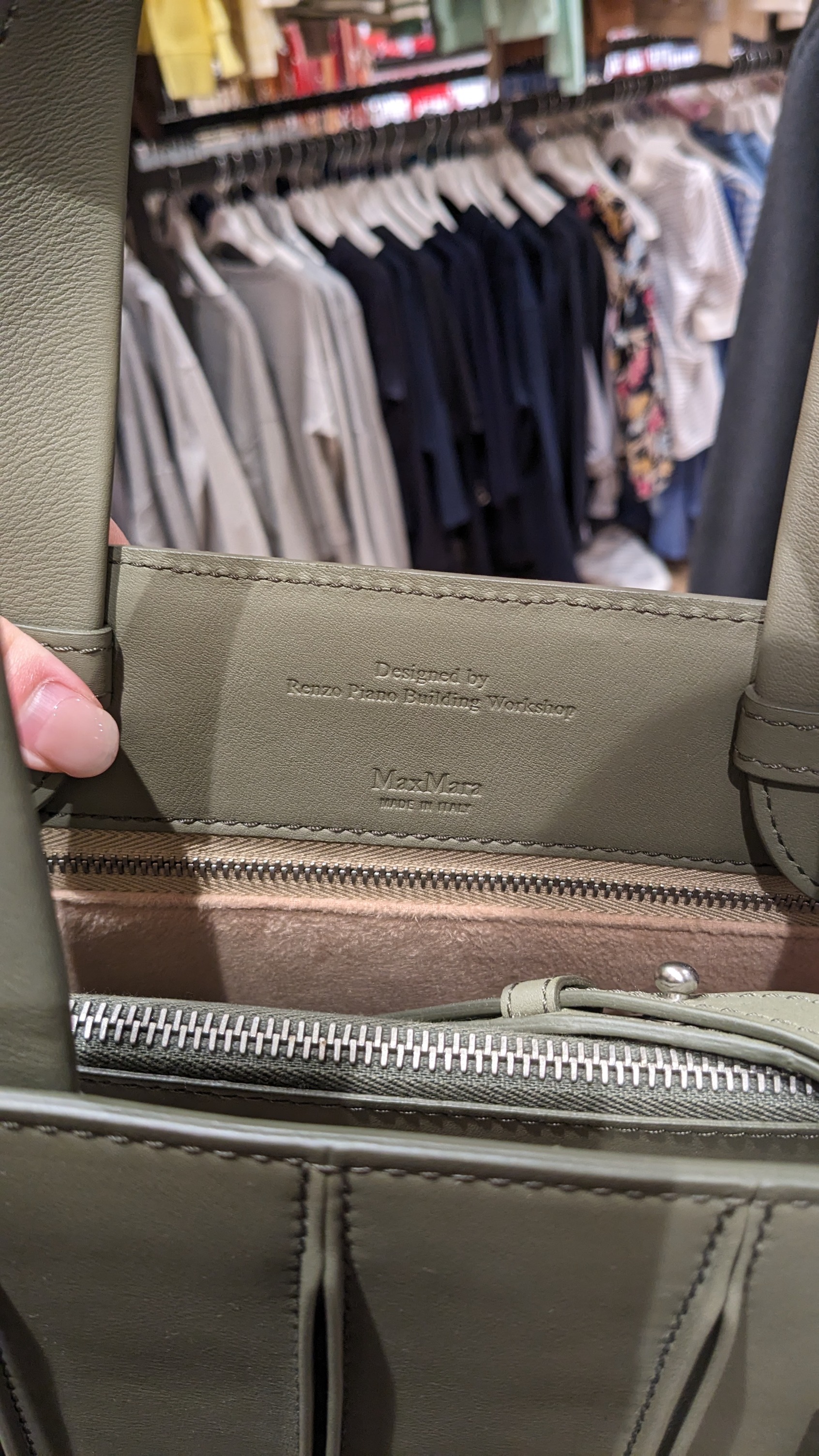 Max mara shop renzo piano bag