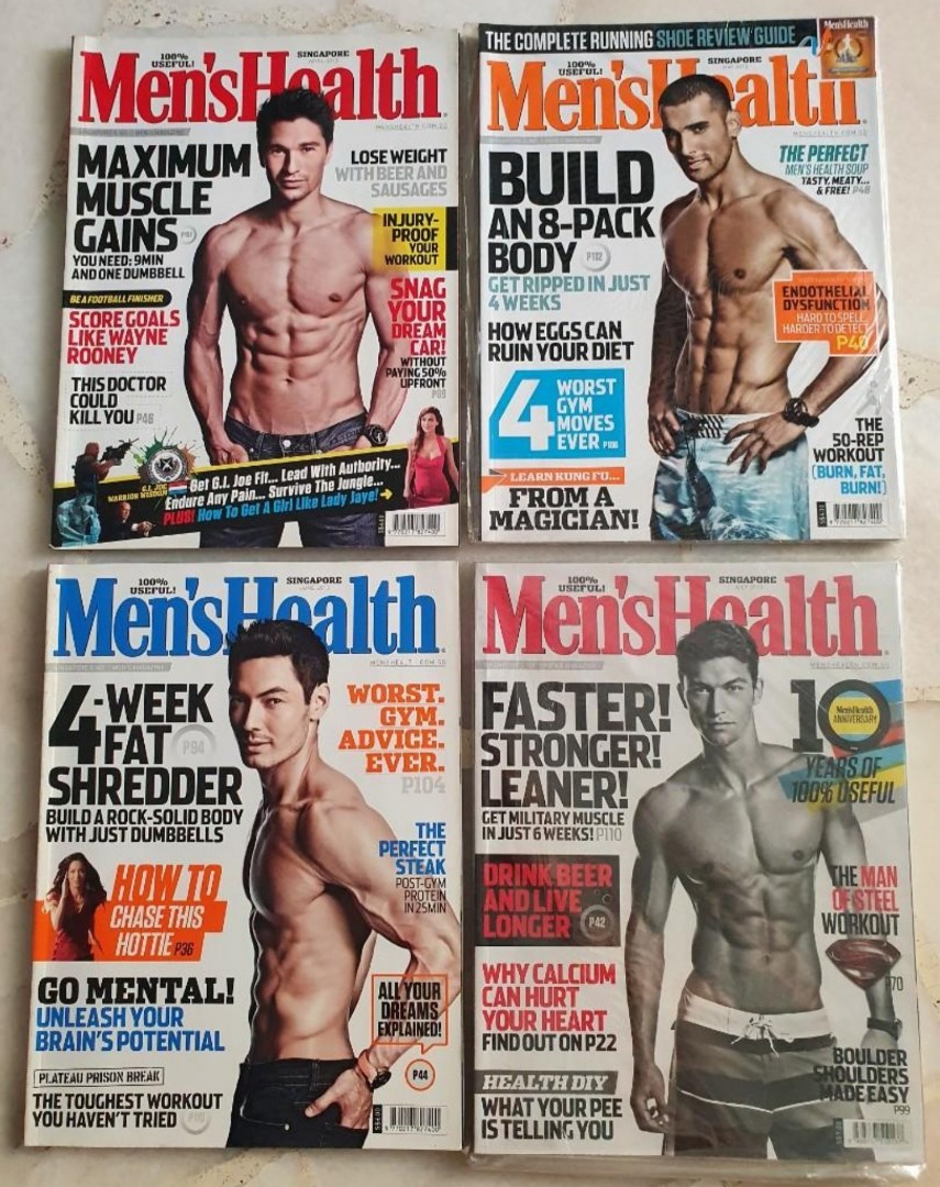 Mens Health Magazines Hobbies And Toys Books And Magazines Magazines On Carousell 1207
