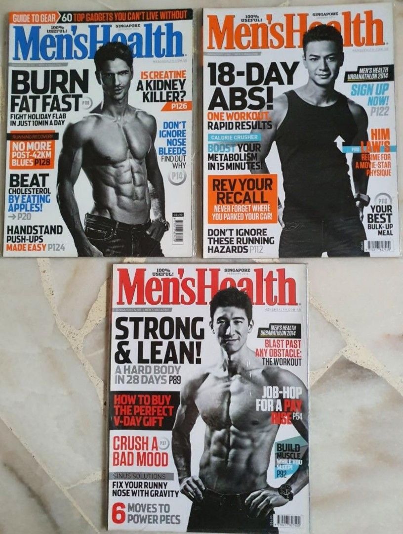 Mens Health Magazines Hobbies And Toys Books And Magazines Magazines On Carousell 4620