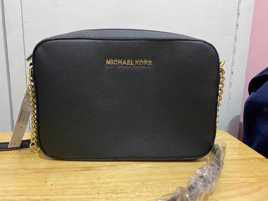 Mk saffiano sling bag new arrivals