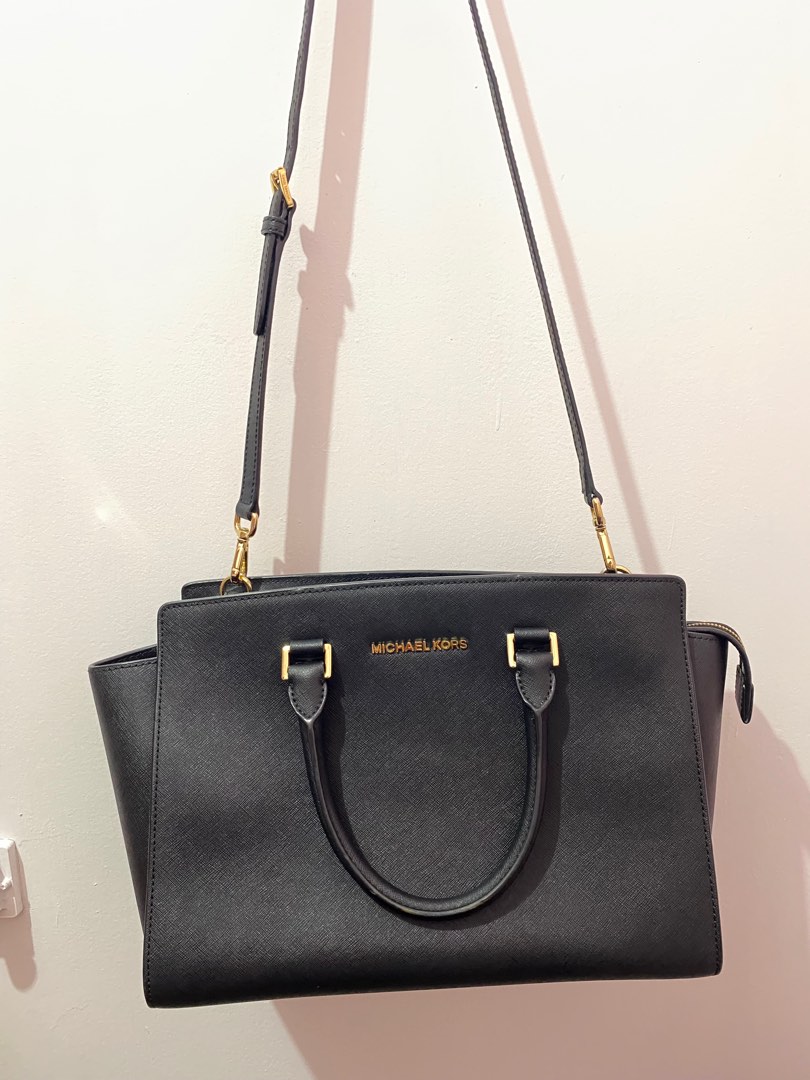 Michael kors shop selma large black