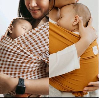 MIKHADOU Stretchy Wrap Gendongan Bayi