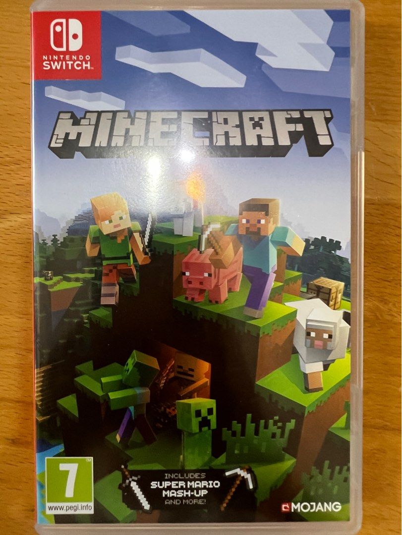 Minecraft, 電子遊戲, 電子遊戲, Nintendo 任天堂 - Carousell