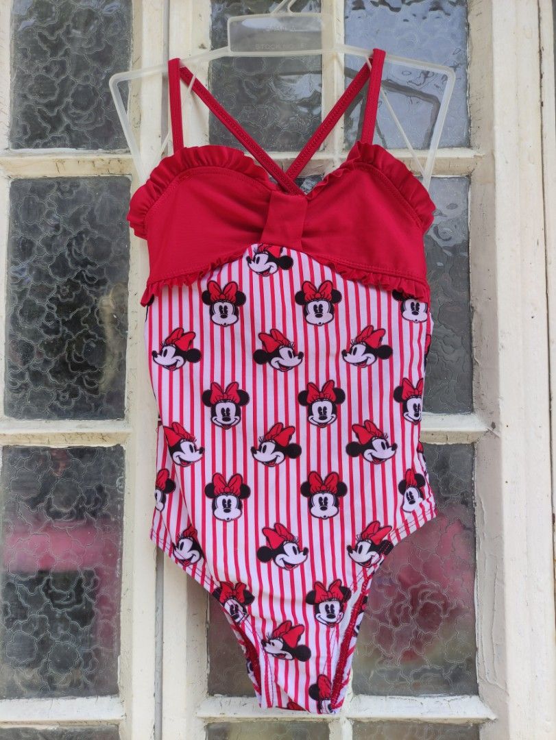 Minnie Mouse Swimsuit 4T Girl