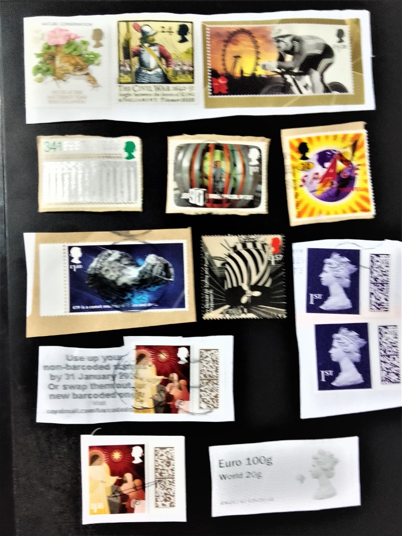 Modern British Self Adhesive and Digital Stamps, Hobbies & Toys