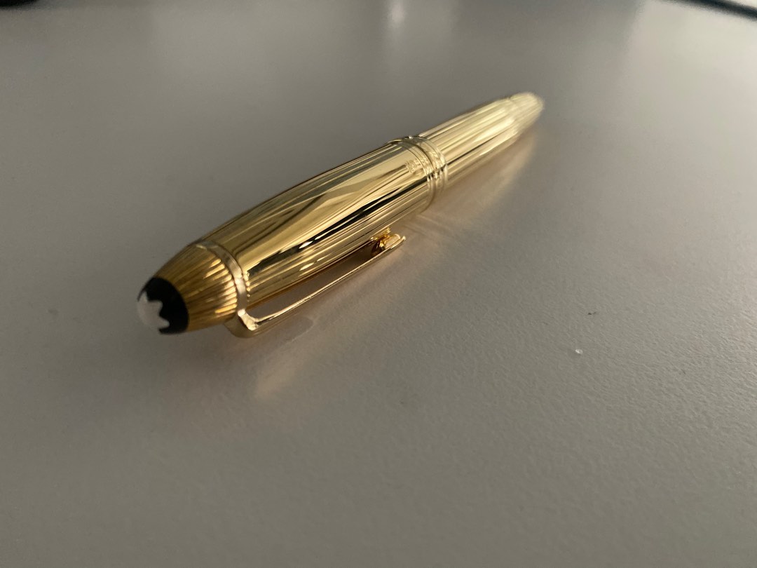 Montblanc solid gold pen 2025
