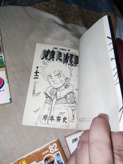Naruto and detective conan comics