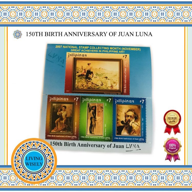 National Stamp Collecting Month Great Achievers in Philippine Art 150th