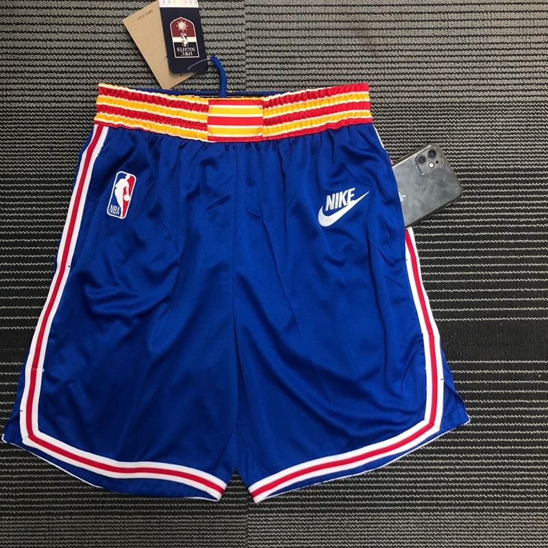 Warriors retro shorts sales