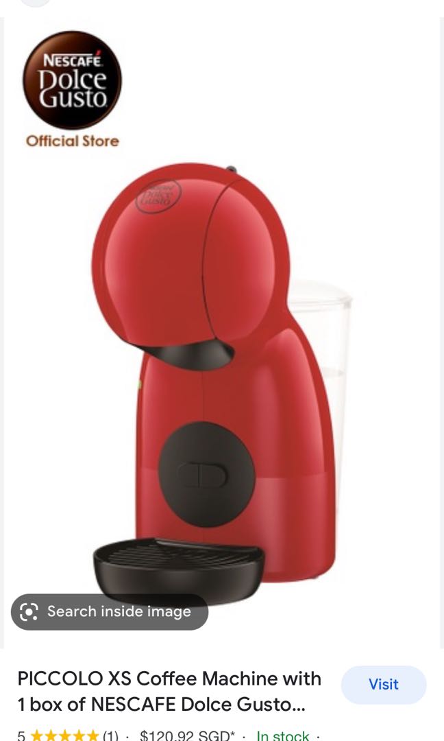 nescafe piccolo xs, TV & Home Appliances, Kitchen Appliances, Coffee
