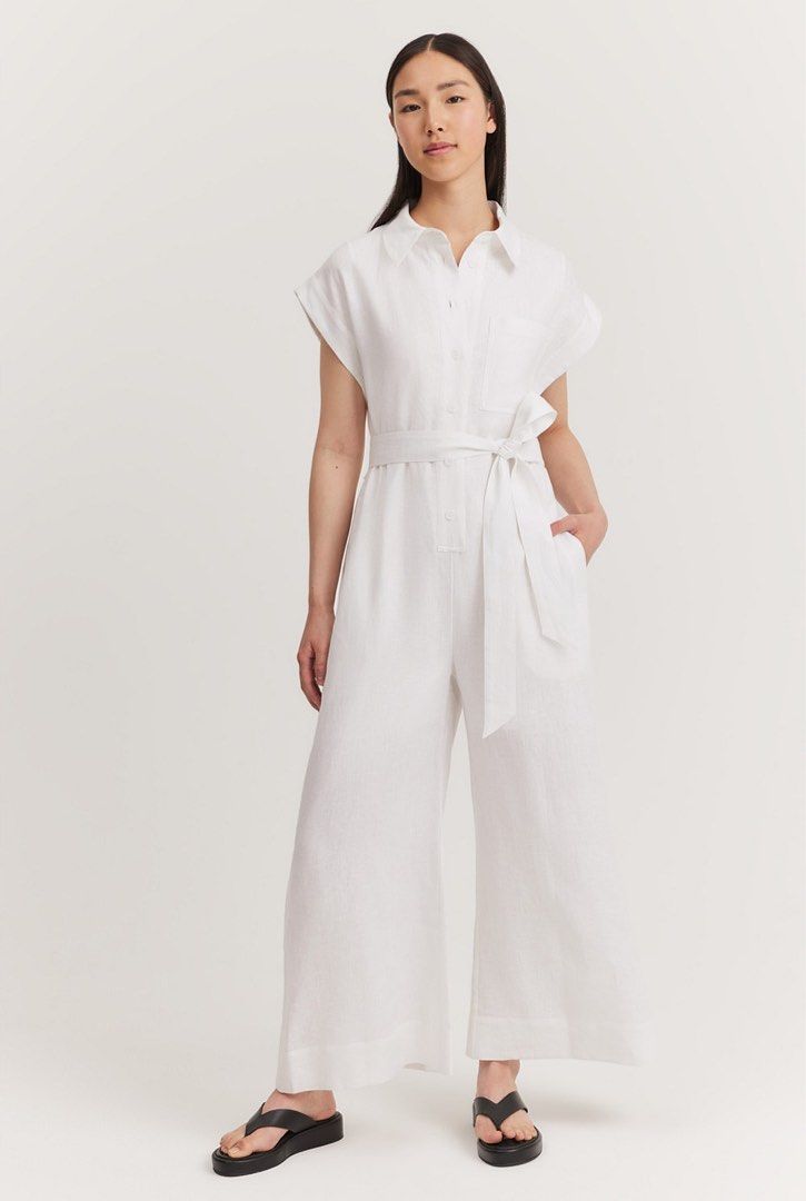NEW Country Road fr Australia Linen Pants Jumpsuit