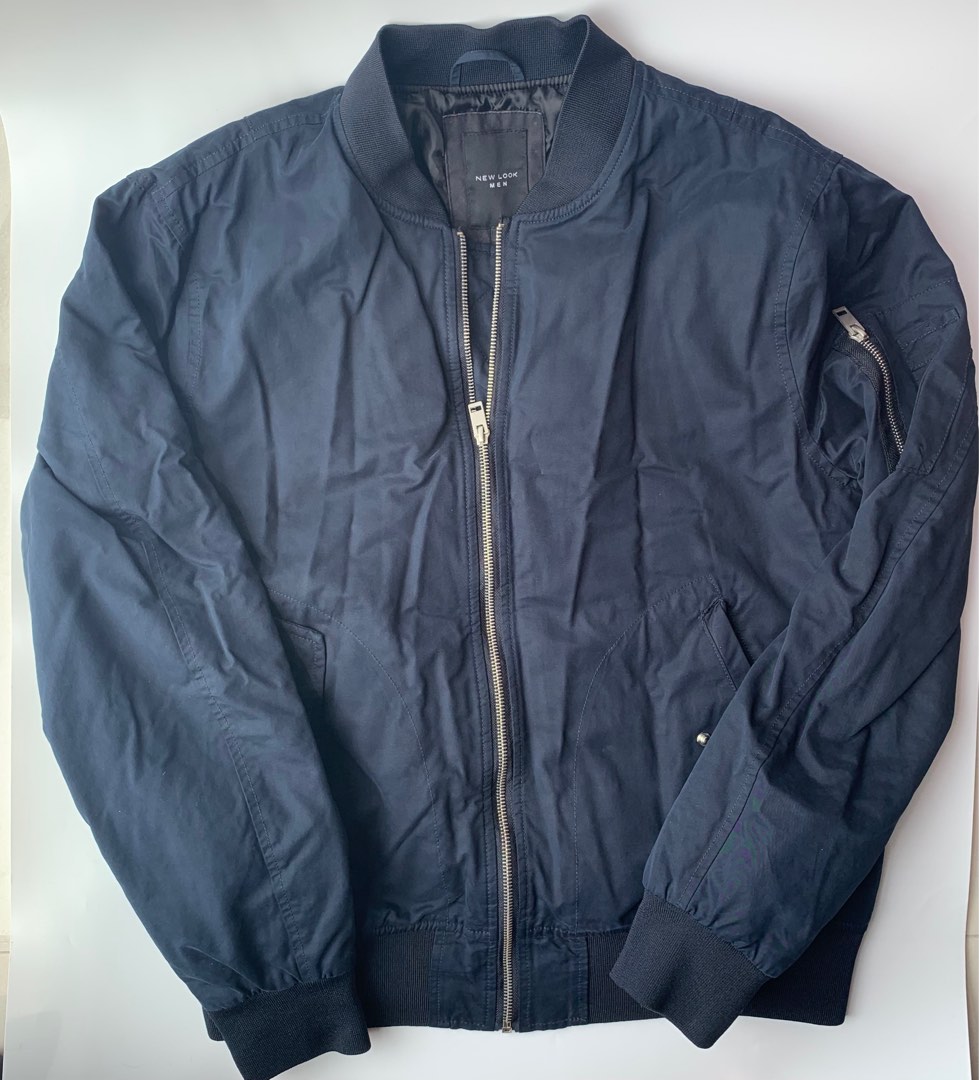 New look mens bomber jacket top