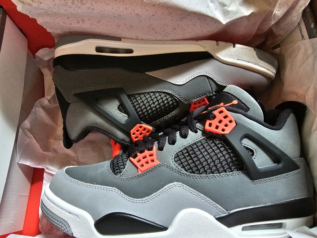 Nike Air Jordan 4 Retro Dark Grey Men s Fashion Footwear