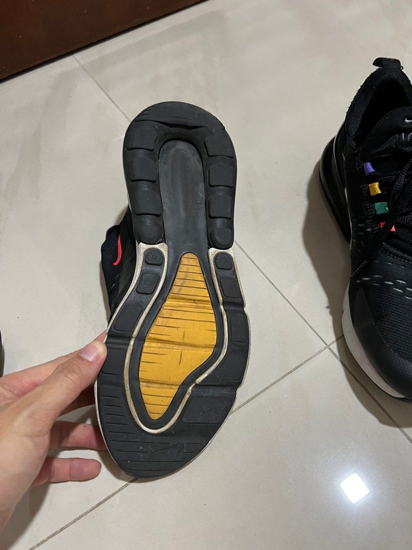Air max 270 black/university gold/psychic purple/flash crimson hot sale