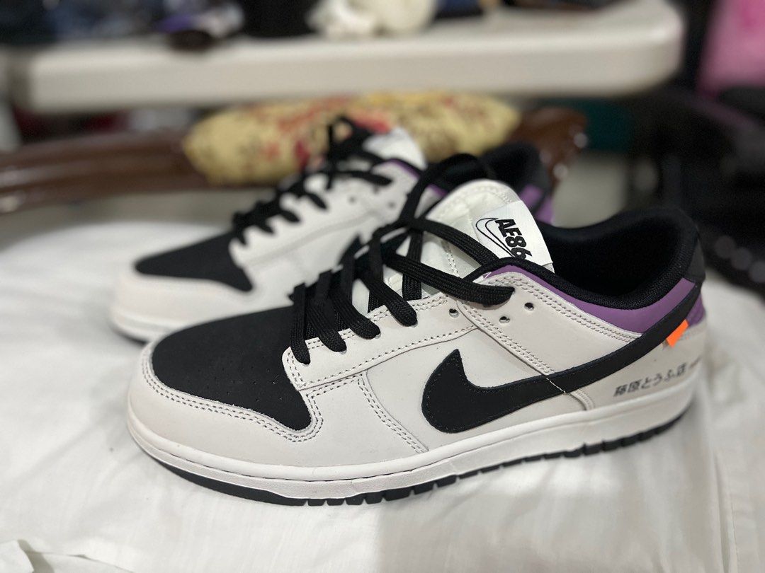 Nike SB Dunk AE86 Initial D, Men's Fashion, Footwear, Sneakers on Carousell