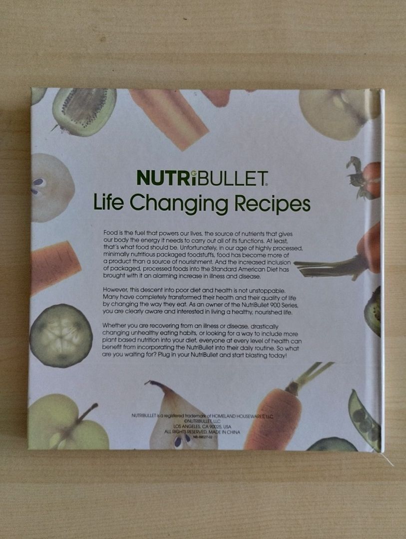 NutriBullet Life Changing Recipes Hobbies Toys Books