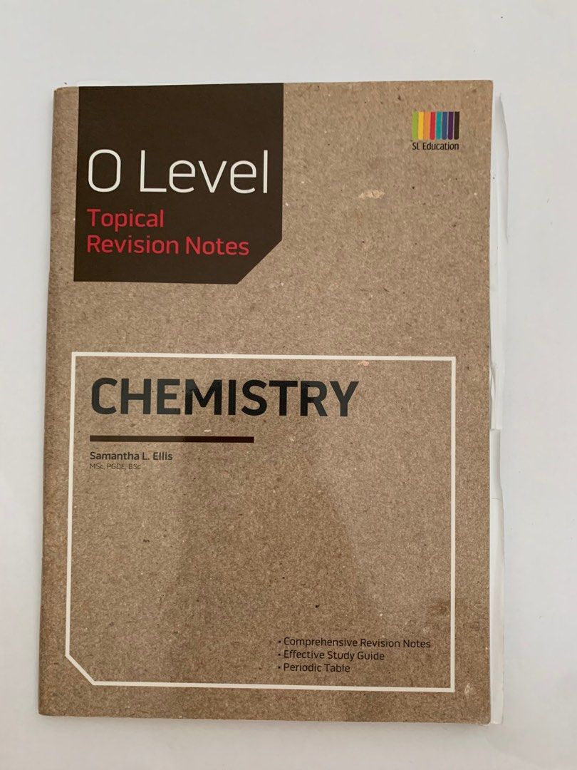 Topical Notes O Level Topical Revision Notes, Hobbies & Toys, Books & Magazines ...