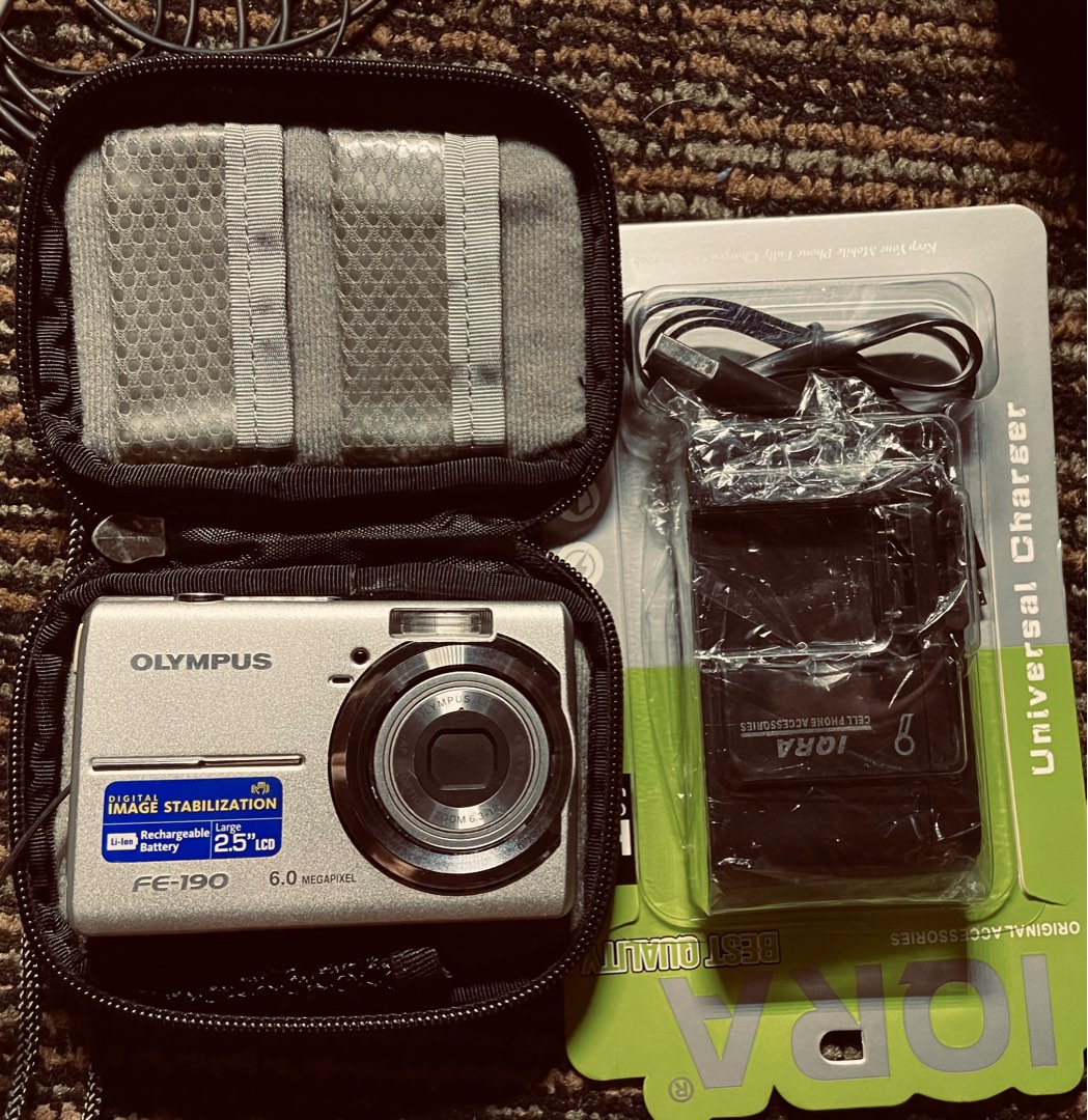 OLYMPUS FE190, Photography, Cameras on Carousell