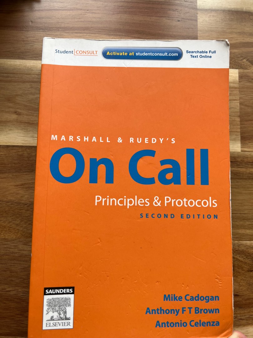 on-call-principles-and-protocols-hobbies-toys-books-magazines