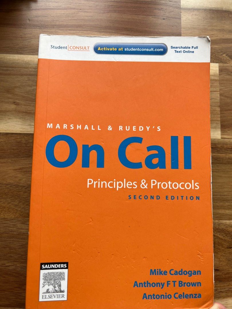 On call principles and protocols, Hobbies & Toys, Books & Magazines, Textbooks on Carousell