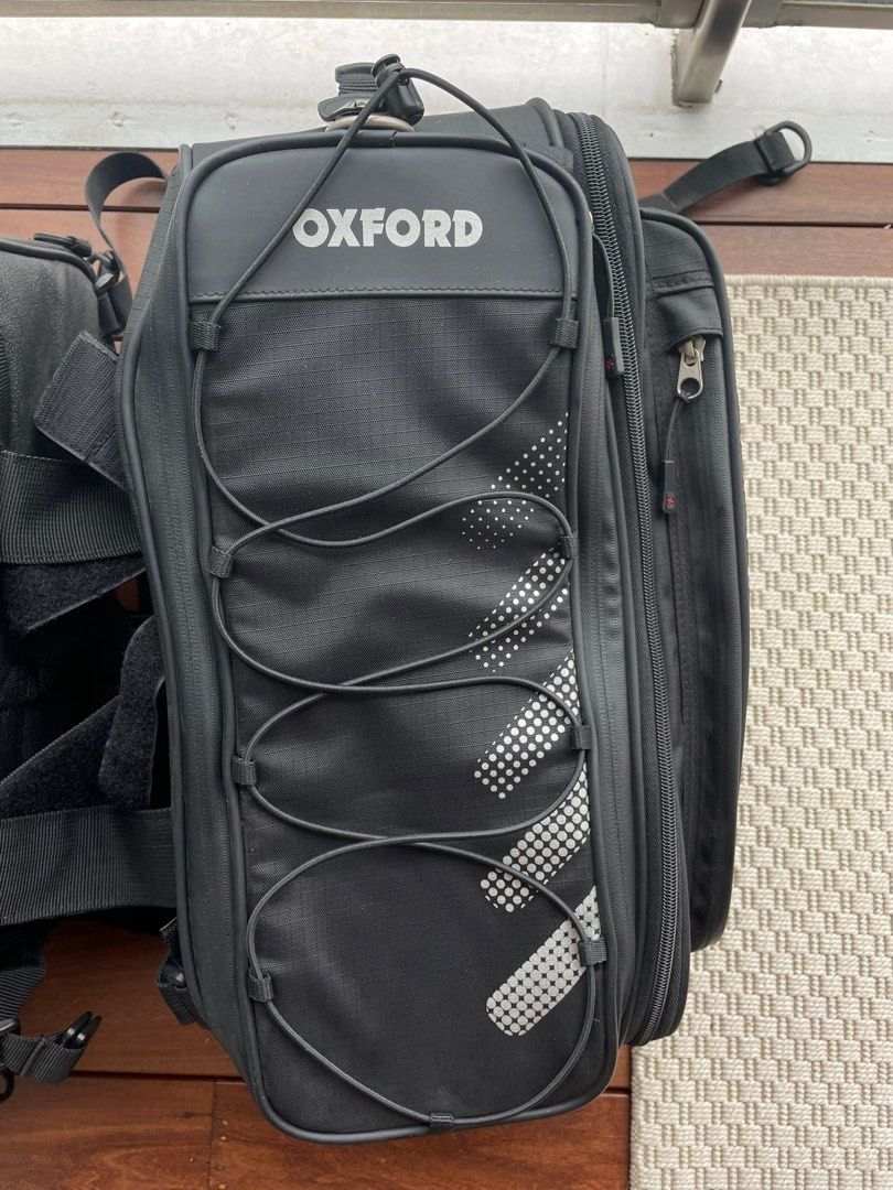 Oxford OL315 Black P50R Panniers, Motorcycles, Motorcycle Accessories