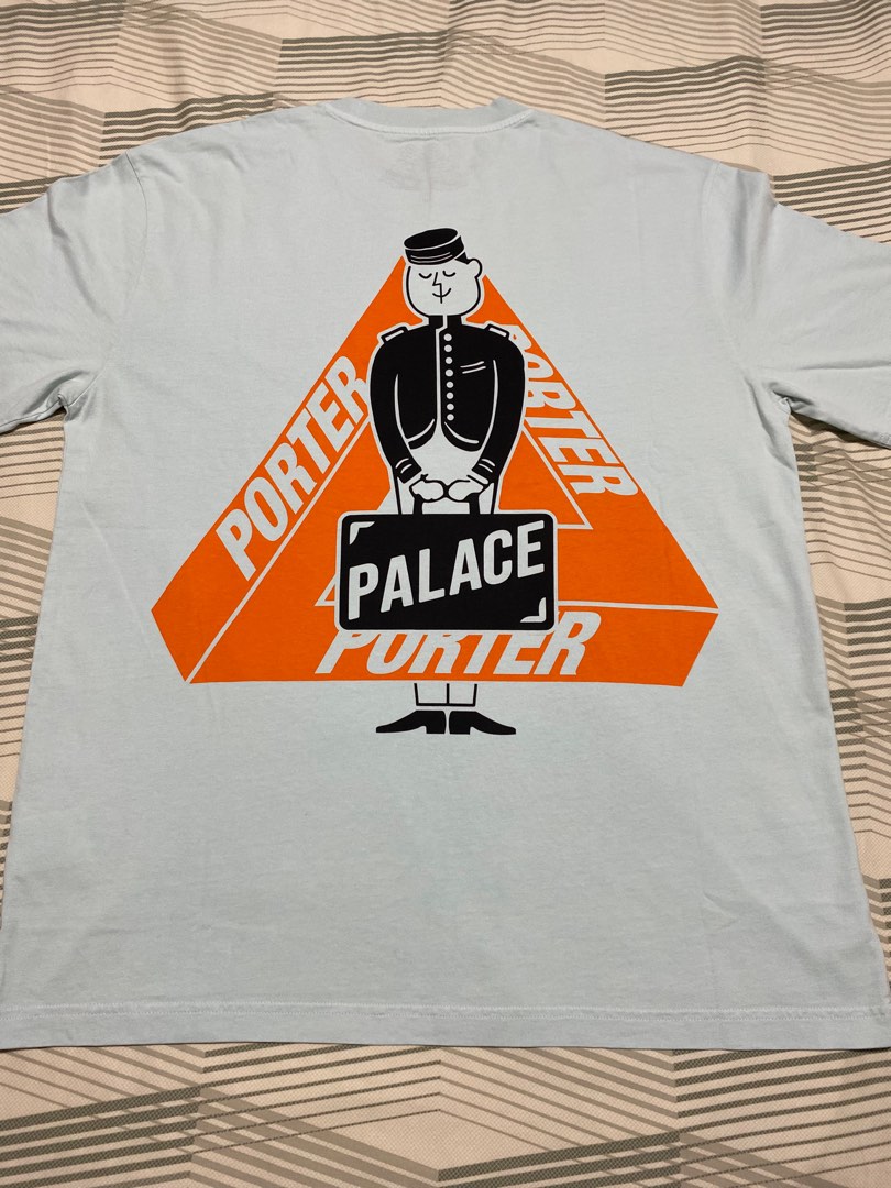 Palace x Porter Yoshida Tokyo Japan Tri-Ferg Bell Boy tee t shirt