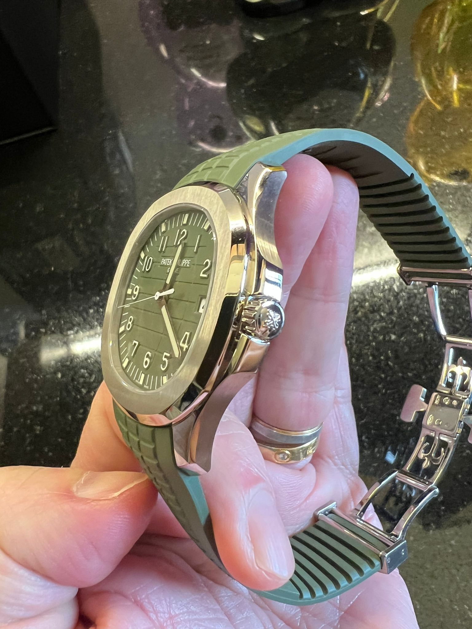 Patek philippe store aquanaut jumbo