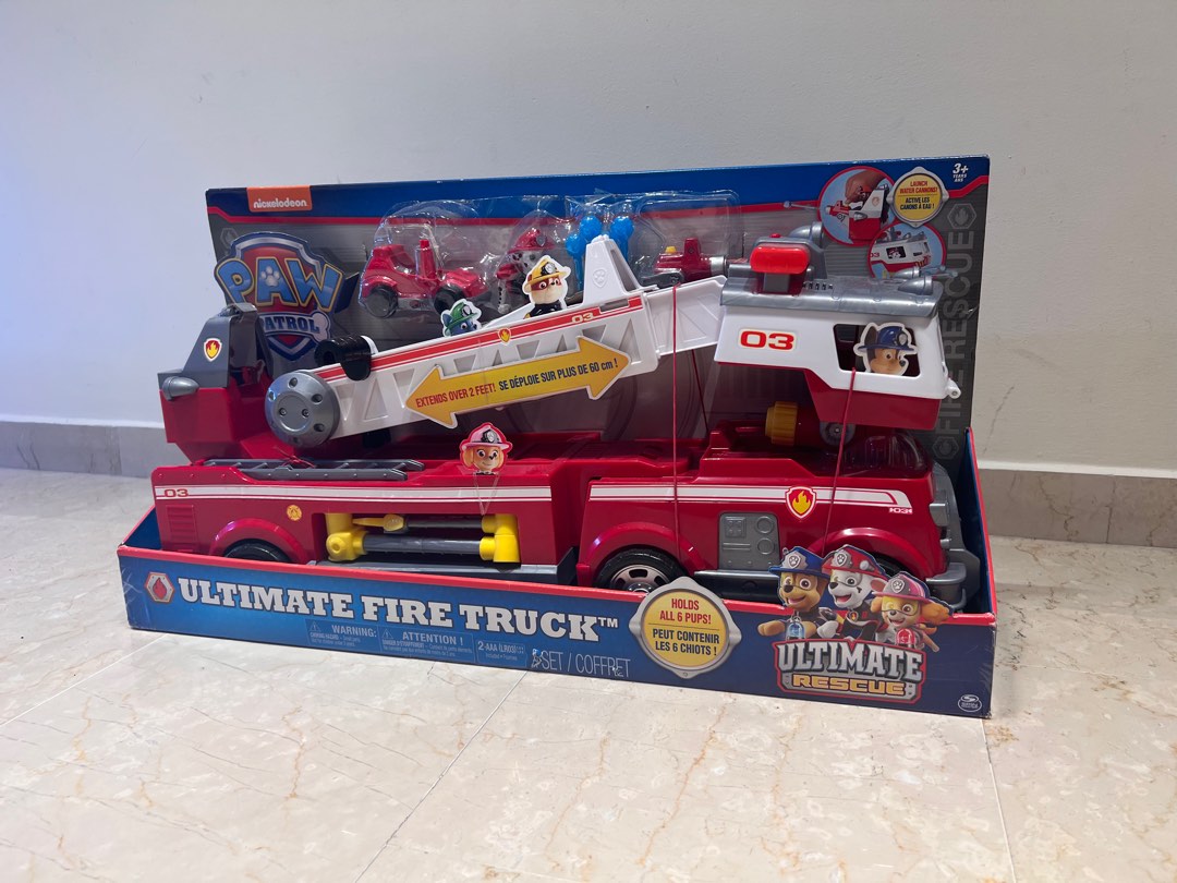 Paw Patrol Ultimate Fire Truck Hobbies Toys Toys Games On Carousell paw-patrol-ultimate-fire-truck-hobbies-toys-toys-games-on-carousell