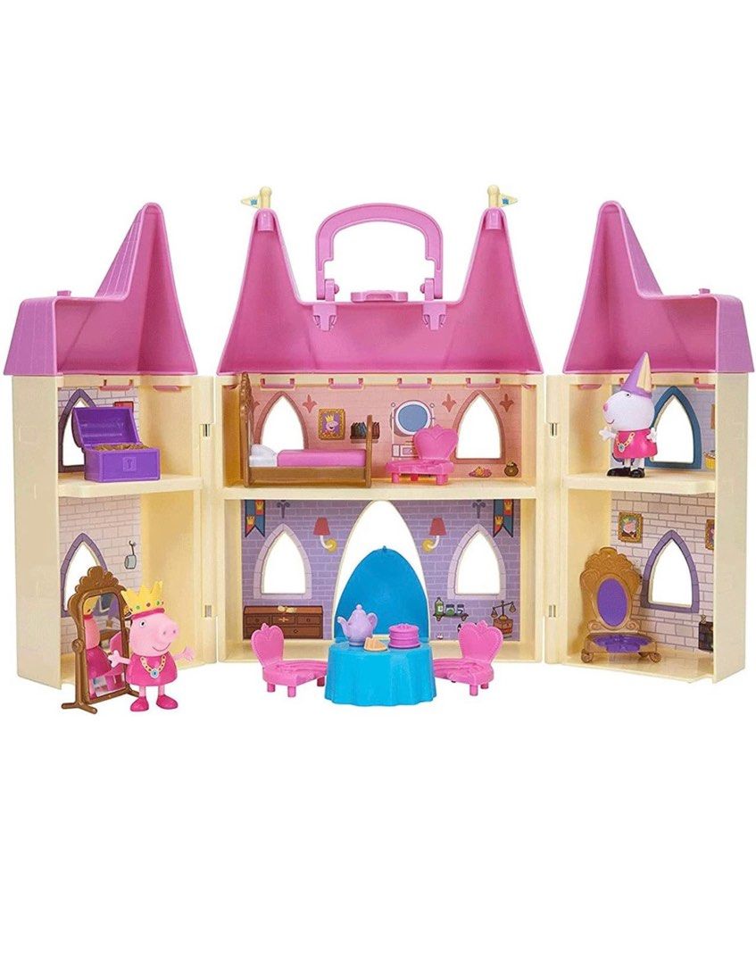 Peppa Pig Princess Castle Deluxe Playset Hobbies Toys Toys