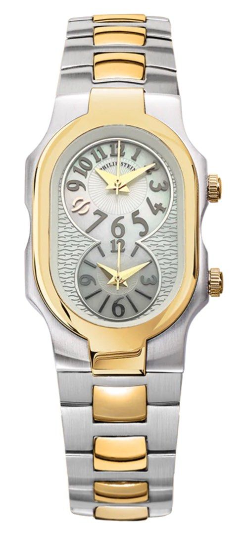 Philip stein two tone ladies watch hotsell