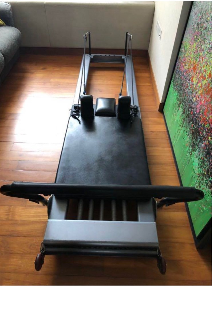 Pilamingo Pilates Reformer For Home - Pilates Yoga Portable Trainer, All In  1 Portable Gym Multi Exercise Fitness System