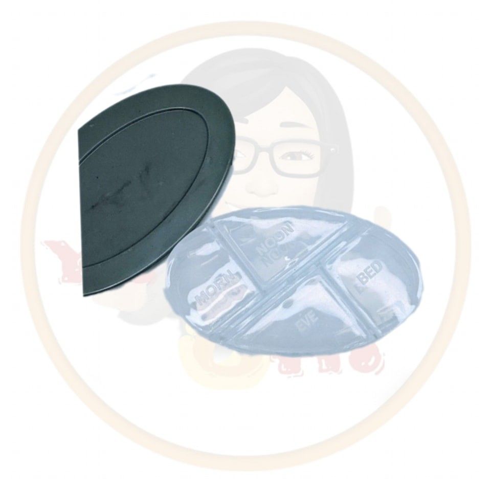Pill pro medicine organizer (Category: Medical Supplies & Tools) located in Quezon City. Submitted by gervincho (Listing ID 1225126411, Image 3). Description: • Brand new • Size: L9.5cm x D6cm x 12cm • Package includes: -1× container - 7× portable trays with 4 compartments each • Open for pick up or delivery (plus shipping fee). • Open for reservations (with advance payment required)..