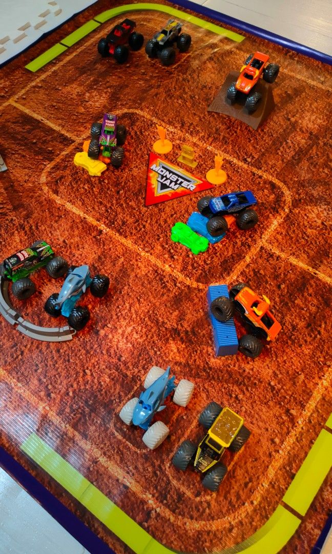 Playmat Arena Monster Jam Preorder on Carousell