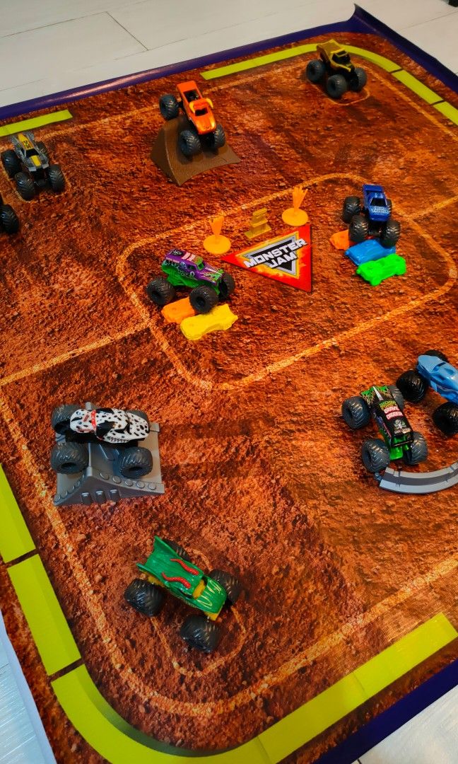 Monster truck sale arena diy