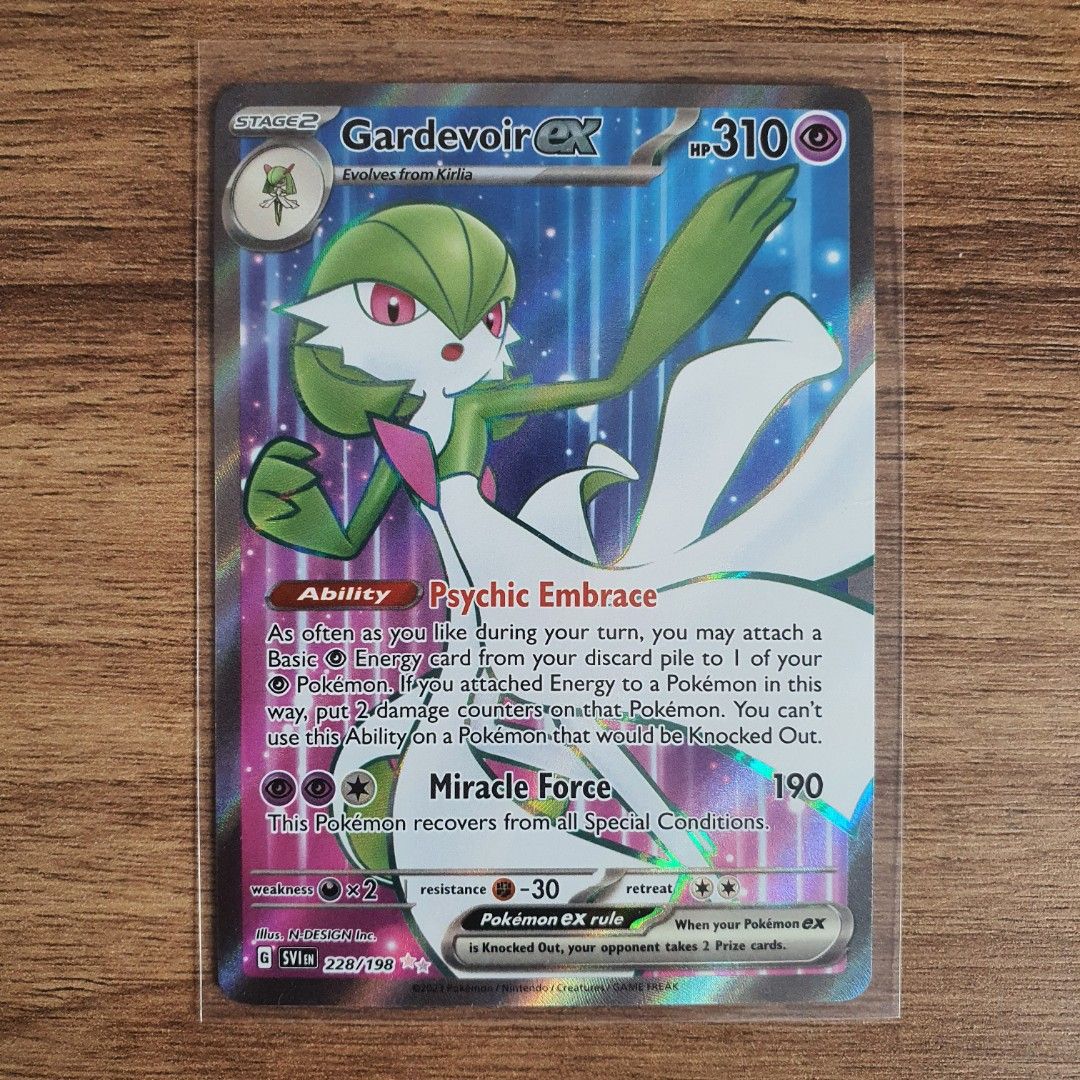 Pokemon » Gardevoir ex (Full Art) - 228/198