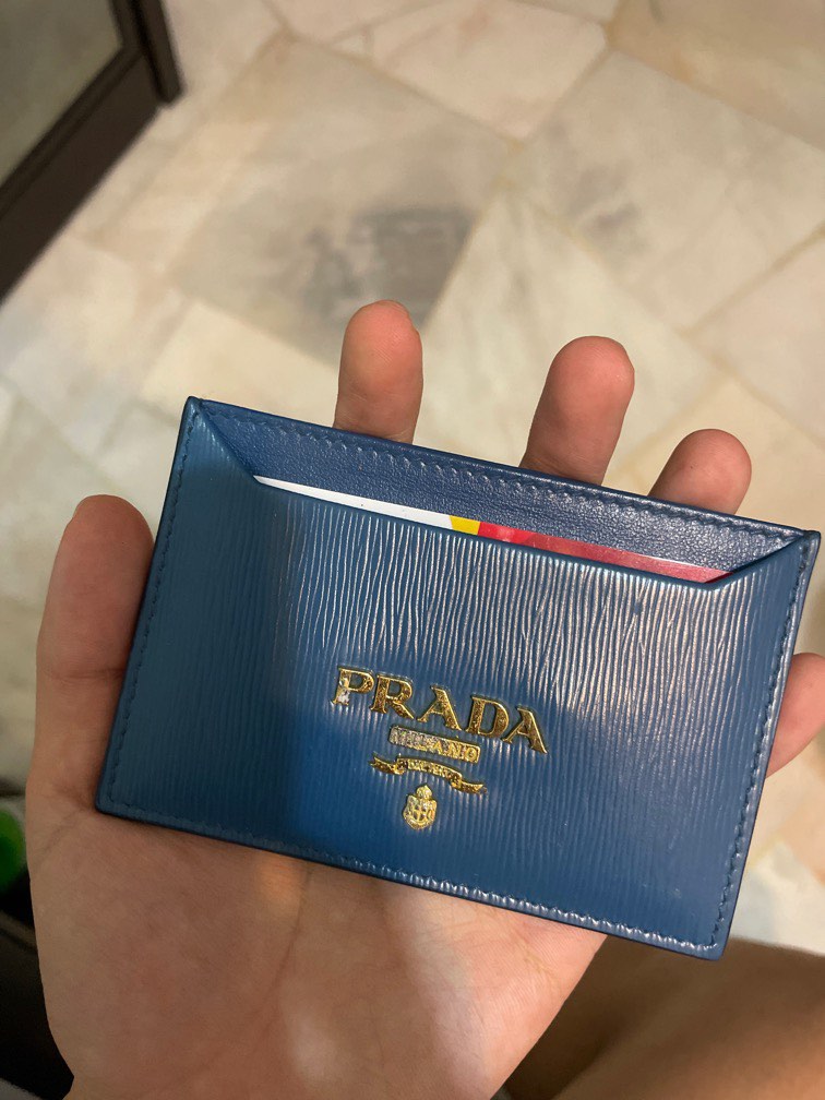 Prada Card Holder, Women's Fashion, Bags & Wallets, Wallets & Card